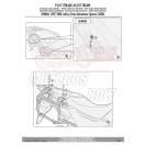 Oldaldoboz tartó cső HONDA CRF1100L Africa Twin (2020-2026) / HONDA CRF1100L Africa Twin Adventure Sports (2020-2026) GIVI Trekker Outback dobozhoz