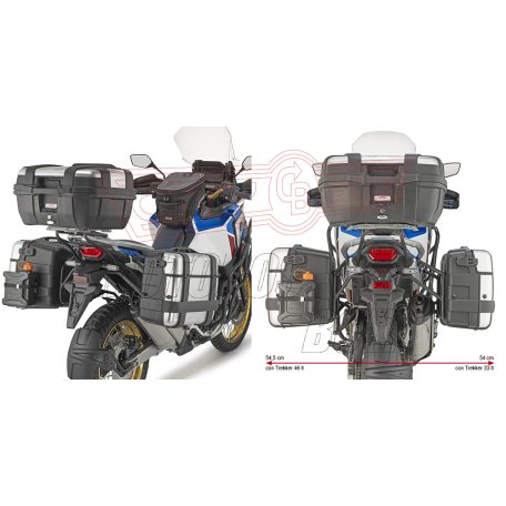 Oldaldoboz tartó cső HONDA CRF1100L Africa Twin (2020-2024)  / HONDA CRF1100L Africa Twin Adventure Sports (2020-2024) GIVI