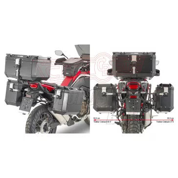   Oldaldoboz tartó cső HONDA CRF1100L Africa Twin (2020-2023) GIVI Trekker Outback dobozhoz