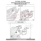 Oldaldoboz tartó cső HONDA CRF1100L Africa Twin (2020-2023) GIVI Trekker Outback dobozhoz