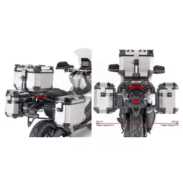  Oldaldoboz tartó cső HONDA X-ADV 2021-2026 GIVI Trekker Outback dobozhoz
