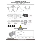 Oldaldoboz tartó cső HONDA X-ADV 2021-2025 GIVI Trekker Outback dobozhoz