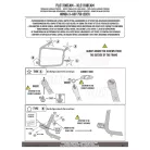 Oldaldoboz tartó cső HONDA X-ADV 2021-2025 GIVI Trekker Outback dobozhoz