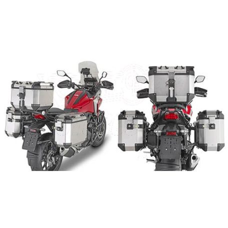 Oldaldoboz tartó cső HONDA NC750X (2021-2024) GIVI Trekker Outback dobozhoz