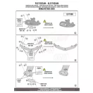 Oldaldoboz tartó cső HONDA NC750X (2021-2024) GIVI Trekker Outback dobozhoz