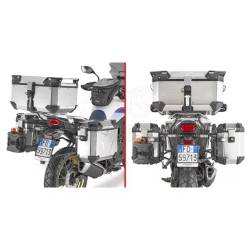   Oldaldoboz tartó cső HONDA XL 750 Transalp (2023-2025) GIVI Trekker Outback dobozhoz
