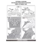 Oldaldoboz tartó cső HONDA XL 750 Transalp (2023-2025) GIVI Trekker Outback dobozhoz