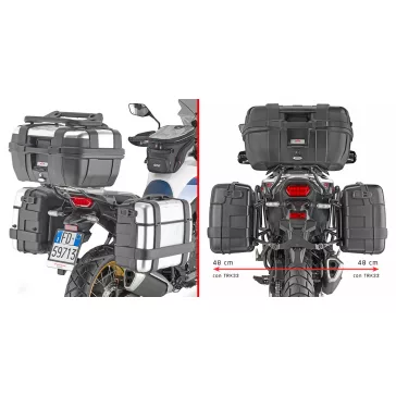   Oldaldoboz tartó cső HONDA XL 750 Transalp (2023-2026) GIVI