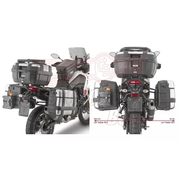   Oldaldoboz tartó cső YAMAHA Ténéré 700 (2019-2020) / YAMAHA Ténéré 700 (2021-2024) / YAMAHA Ténéré 700 World Raid (2022-2025) GIVI