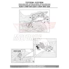 Oldaldoboz tartó cső SUZUKI V-Strom 1050 (2020-2024) / V-Strom 1050 XT (2020-2024) GIVI Trekker Outback dobozhoz