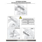 Oldaldoboz tartó cső SUZUKI GSX S1000 GX (2024-2025) GIVI Trekker Outback dobozhoz