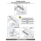 Oldaldoboz tartó cső SUZUKI GSX S1000 GX (2024-2025) GIVI