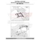 Oldaldoboz tartó cső BMW F 900 XR (2020-2025) GIVI Trekker Outback dobozhoz