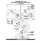 Oldaldoboz tartó cső BMW S1000 XR (2021-2024) GIVI Trekker Outback dobozhoz