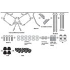 Oldaldoboz tartó cső BMW R 1300 GS (2024-2026) GIVI Trekker Outback dobozhoz