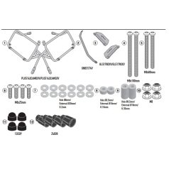   Oldaldoboz tartó cső BMW R 1300 GS (2024-2026) GIVI Trekker Outback dobozhoz