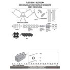 Oldaldoboz tartó cső BMW R 1300 GS (2024-2026) GIVI Trekker Outback dobozhoz