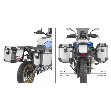   Oldaldoboz tartó cső BMW F 900 GS (2024-2026) GIVI Trekker Outback dobozhoz