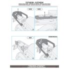 Oldaldoboz tartó cső BMW R 1300 GS Adventure (2025) GIVI Trekker Outback dobozhoz