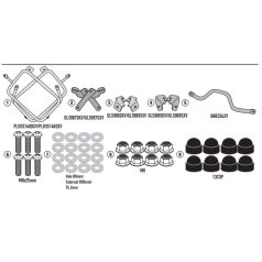 Oldaldoboz tartó cső BMW R 1300 GS Adventure (2025) GIVI