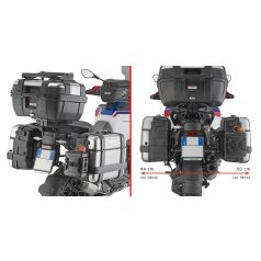 Oldaldoboz tartó cső BMW R 1300 GS Adventure (2025) GIVI