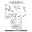Oldaldoboz tartó cső TRIUMPH TIGER 1200 GT / GT PRO (2022-2026) GIVI Trekker Outback dobozhoz