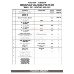   Oldaldoboz tartó cső TRIUMPH TIGER 1200 GT EXPLORER (22-23) GIVI Trekker Outback dobozhoz