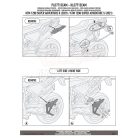 Oldaldoboz tartó cső KTM 1290 SUPER ADVENTURE R / S (2021-2025) GIVI Trekker Outback dobozhoz