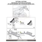 Oldaldoboz tartó cső KTM 1290 SUPER ADVENTURE R / S (2021-2025) GIVI Trekker Outback dobozhoz