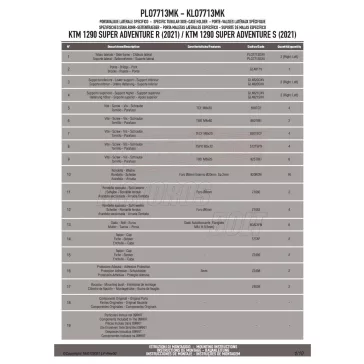   Oldaldoboz tartó cső KTM 1290 SUPER ADVENTURE R / S (2021-2025) GIVI Monokey dobozhoz