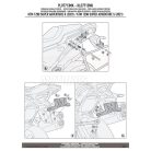 Oldaldoboz tartó cső KTM 1290 SUPER ADVENTURE R / S (2021-2025) GIVI Monokey dobozhoz