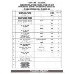   Oldaldoboz tartó cső KTM 790 Adventure /R (2019-2020), KTM 790 Adventure (2023-2025), KTM 890 Adventure (2021-2025), KTM 890 SMT (2023-2025) GIVI