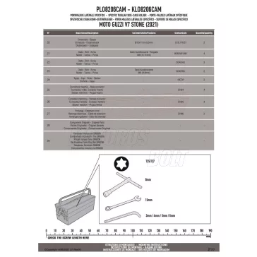   Oldaldoboz tartó cső MOTO GUZZI V7 STONE 850 (2021-2026) GIVI Trekker Outback dobozhoz