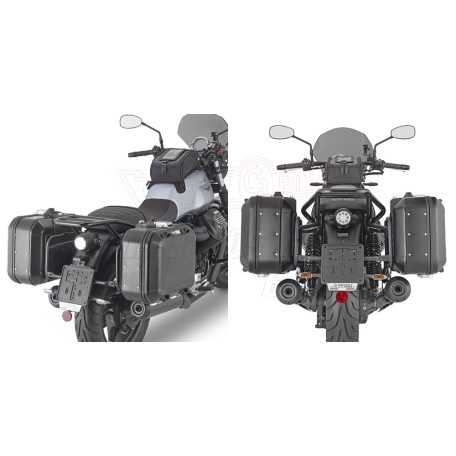 Oldaldoboz tartó cső MOTO GUZZI V7 STONE 850 (21 > 24) GIVI Monokey dobozhoz