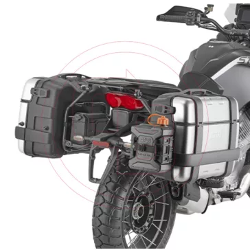 Oldaldoboz tartó cső MOTO GUZZI Stelvio 1000 (24-26) GIVI