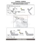 Oldaldoboz tartó cső GIVI PLO8400CAM Trekker Out