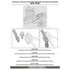 Oldaldoboz tartó cső KTM 890 ADVENTURE (21 > 22) / 790 ADVENTURE (19 > 20) / 790 ADVENTURE R (19 > 20) / HUSQVARNA NORDEN 901 (22) GIVI Trekker Outback dobozhoz
