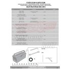 Oldaldoboz tartó cső DUCATI Multistrada 950 S (2019-2021) / DUCATI Multistrada Enduro 1260 (2019-2021) GIVI Trekker Outback dobozhoz