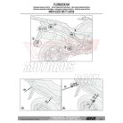 Oldaldoboz tartó cső MOTO GUZZI V85 TT (2019-2023) GIVI Trekker Outback dobozhoz