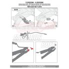 Oldaldoboz tartó cső Moto Guzzi V85 TT (2019-2022) GIVI