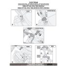 Oldaldoboz tartó cső HONDA CRF1100L Africa Twin (2020-2025), HONDA CRF1100L Africa Twin Adventure Sports (2020-2025) GIVI Trekker Outback dobozhoz