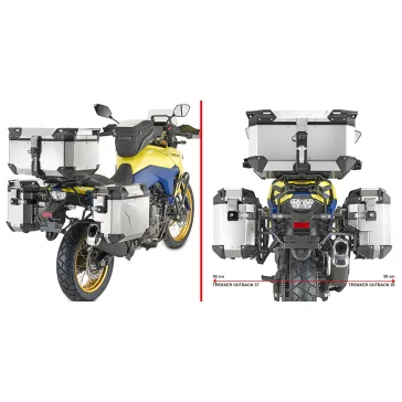   Oldaldoboz tartó cső SUZUKI V-Strom 800DE (2023-2026), SUZUKI V-Strom 800SE (2023-2026) GIVI Trekker Outback dobozhoz