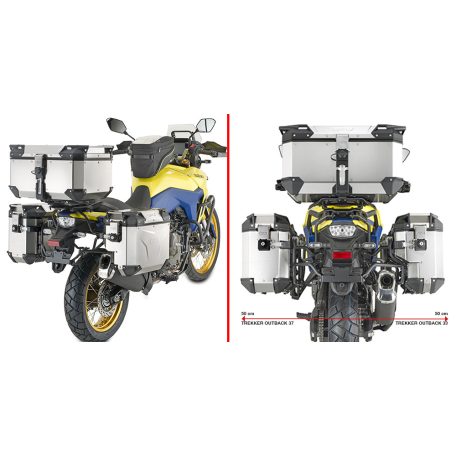 Oldaldoboz tartó cső SUZUKI V-Strom 800DE (2023-2025), SUZUKI V-Strom 800SE (2023-2025) GIVI Trekker Outback dobozhoz