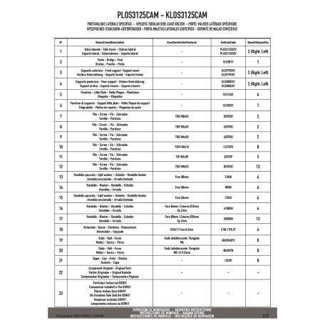 Oldaldoboz tartó cső SUZUKI V-Strom 800DE (2023-2025), SUZUKI V-Strom 800SE (2023-2025) GIVI Trekker Outback dobozhoz