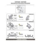 Oldaldoboz tartó cső SUZUKI V-Strom 800DE (2023-2025), SUZUKI V-Strom 800SE (2023-2025) GIVI Trekker Outback dobozhoz