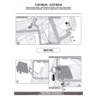Oldaldoboz tartó cső BMW R 1200 GS Adventure (2014-2018), BMW R 1200 GS (2013-2018), BMW R 1250 GS (2019-2023), BMW R 1250 GS Adventure (2019-2024) GIVI Trekker Outback dobozhoz