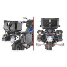   Oldaldoboz tartó cső BMW R 1300 GS (2024-2025) GIVI Trekker Outback dobozhoz