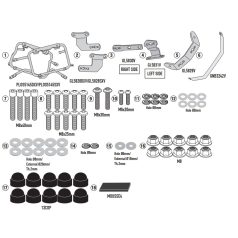   Oldaldoboz tartó cső BMW F 900 GS (2024-2025) GIVI Trekker Outback dobozhoz