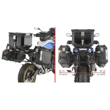 Oldaldoboz tartó cső BMW F 900 GS (2024-2025) GIVI Trekker Outback dobozhoz