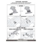 Oldaldoboz tartó cső BMW F 900 GS (2024-2025) GIVI Trekker Outback dobozhoz